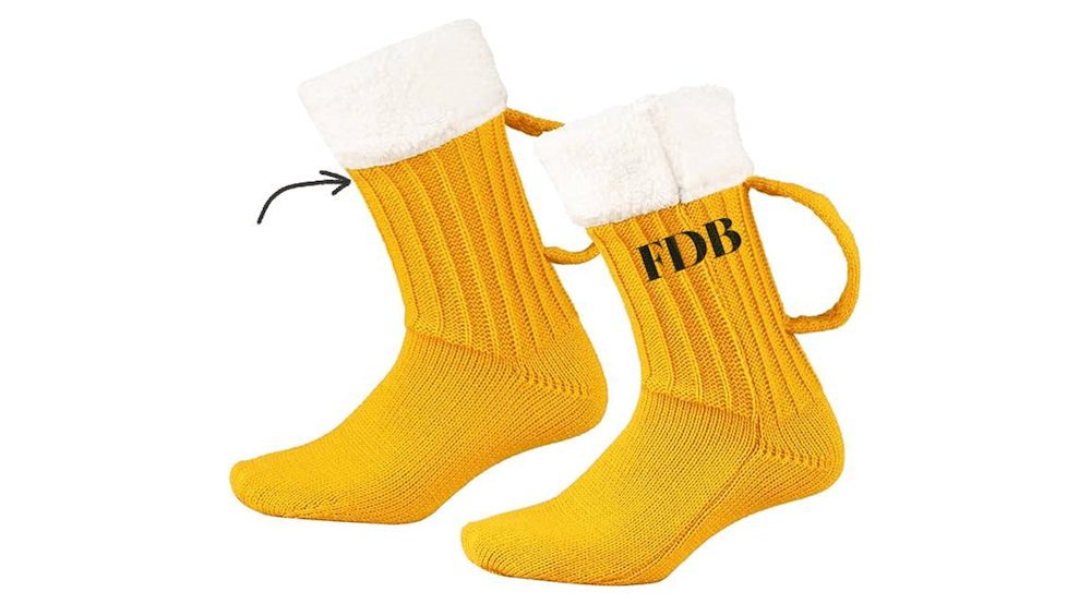 FDB Beer mug socks